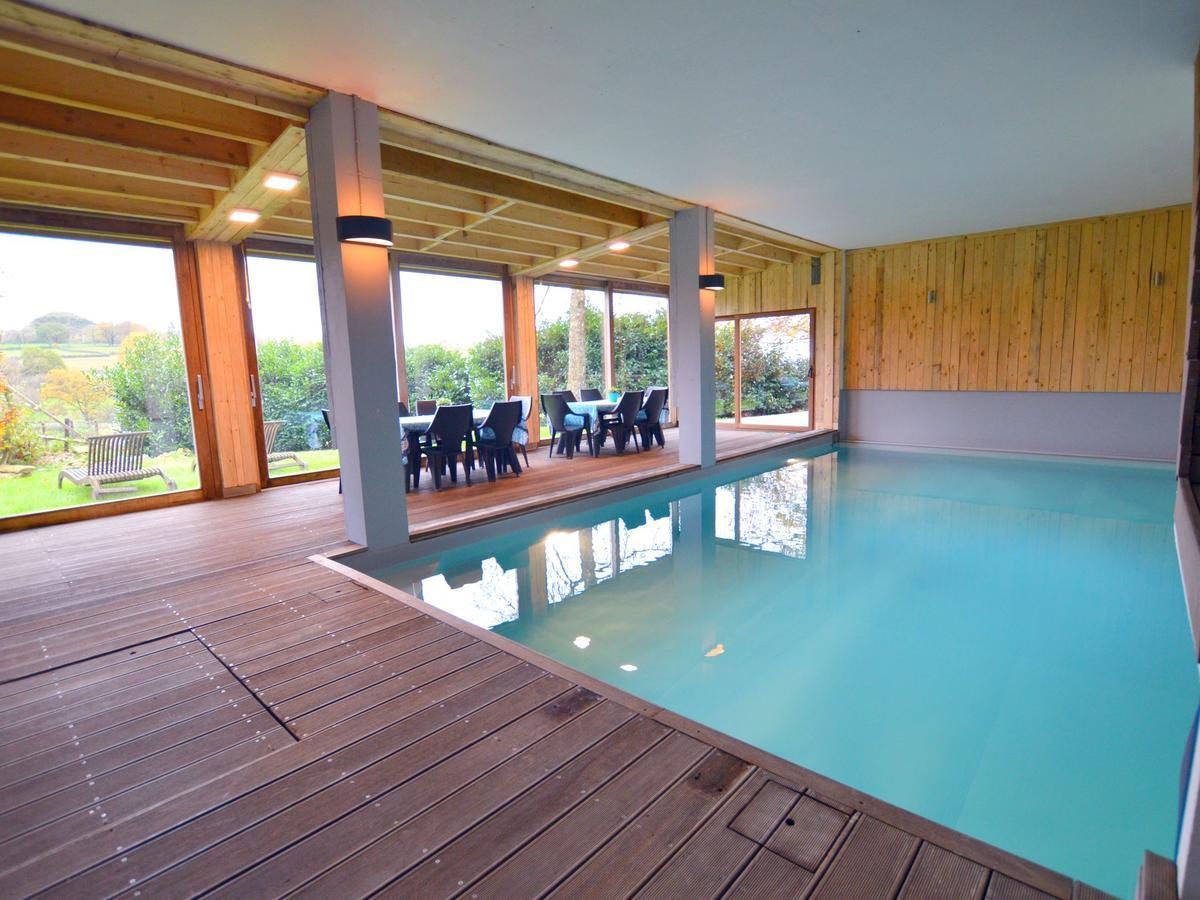 Charming Farmhouse In Waimes With Pool Buitenkant foto